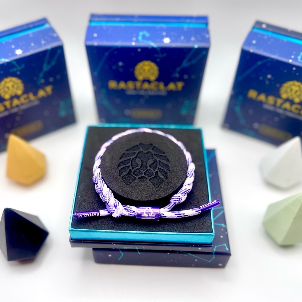 Rastaclat Original Hand Braided Zodiac (LIBRA) Adjustable Bracelet NIB! ♎️⚖️ - Picture 3 of 5